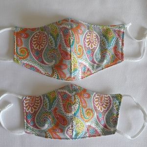 Mother/ Daughter Cotton Face Mask with Adjusters.